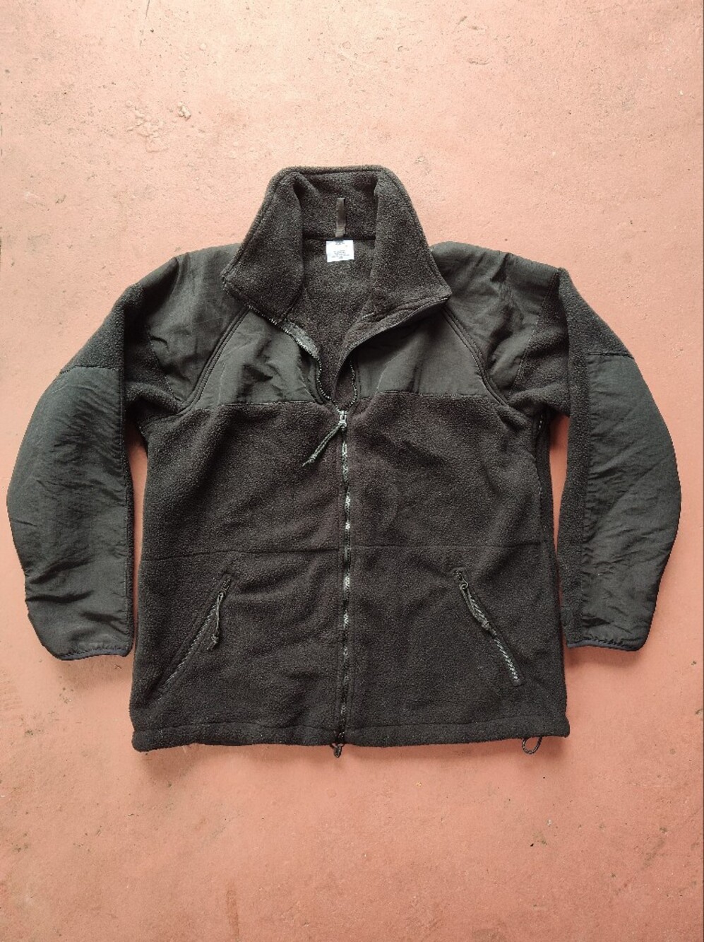 US MILITARY POLARTEC COLD WEATHER Fleece Zip SHIRT SIZE MEDIUM Black Gen 2 ECWCS